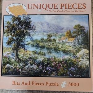 Bits And Pieces "Enchanted Cottage" -3000 Piece Puzzle